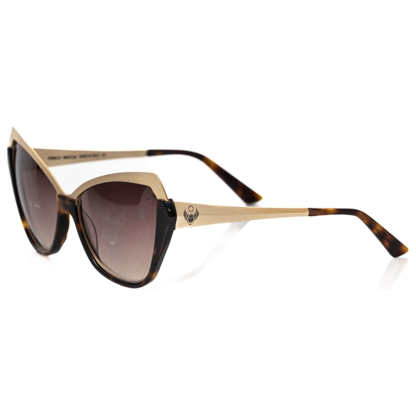 Frankie Morello Black Acetate Women's Sunglass Frankie Morello