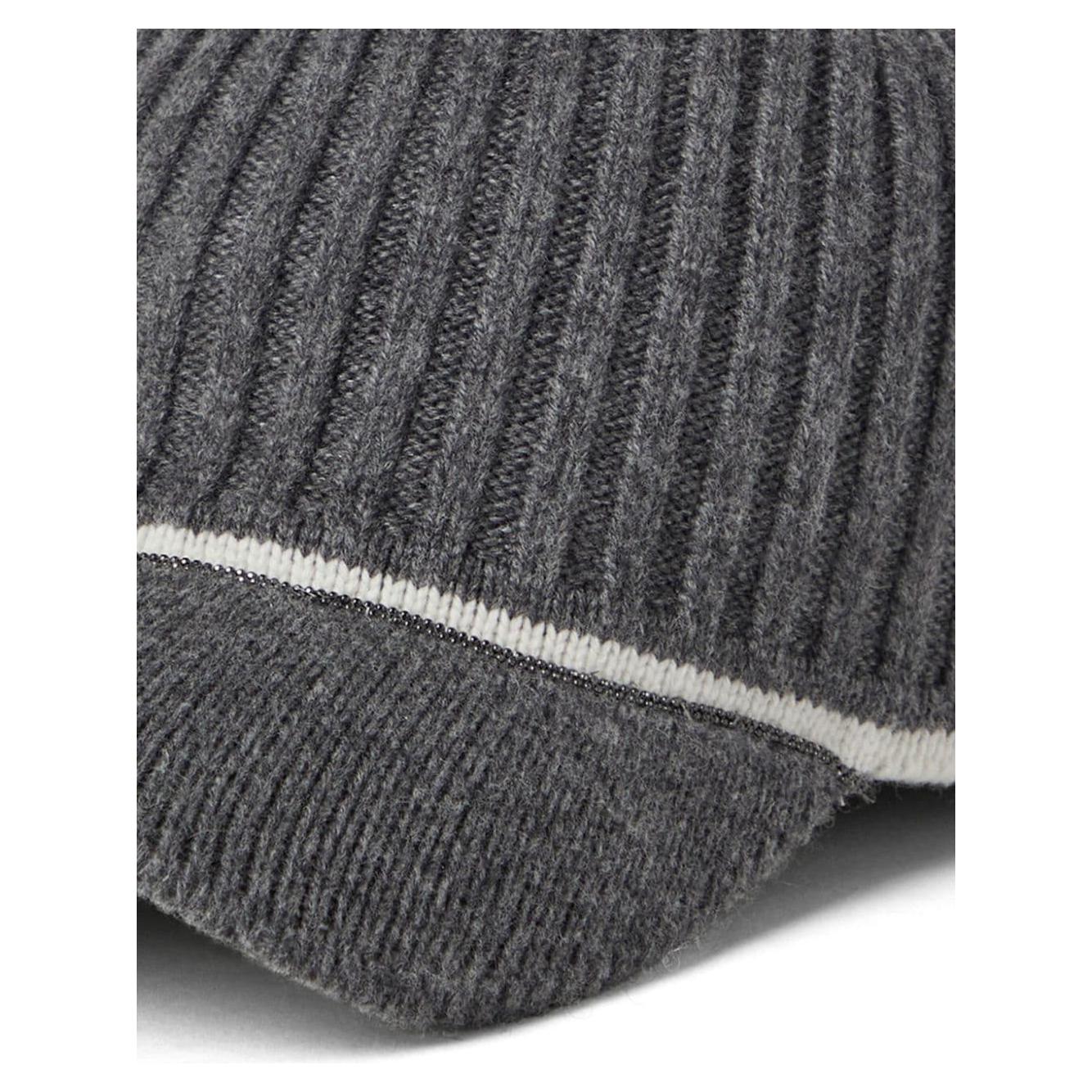 Brunello Cucinelli Hats Grey Scarves Hats & Gloves Brunello Cucinelli