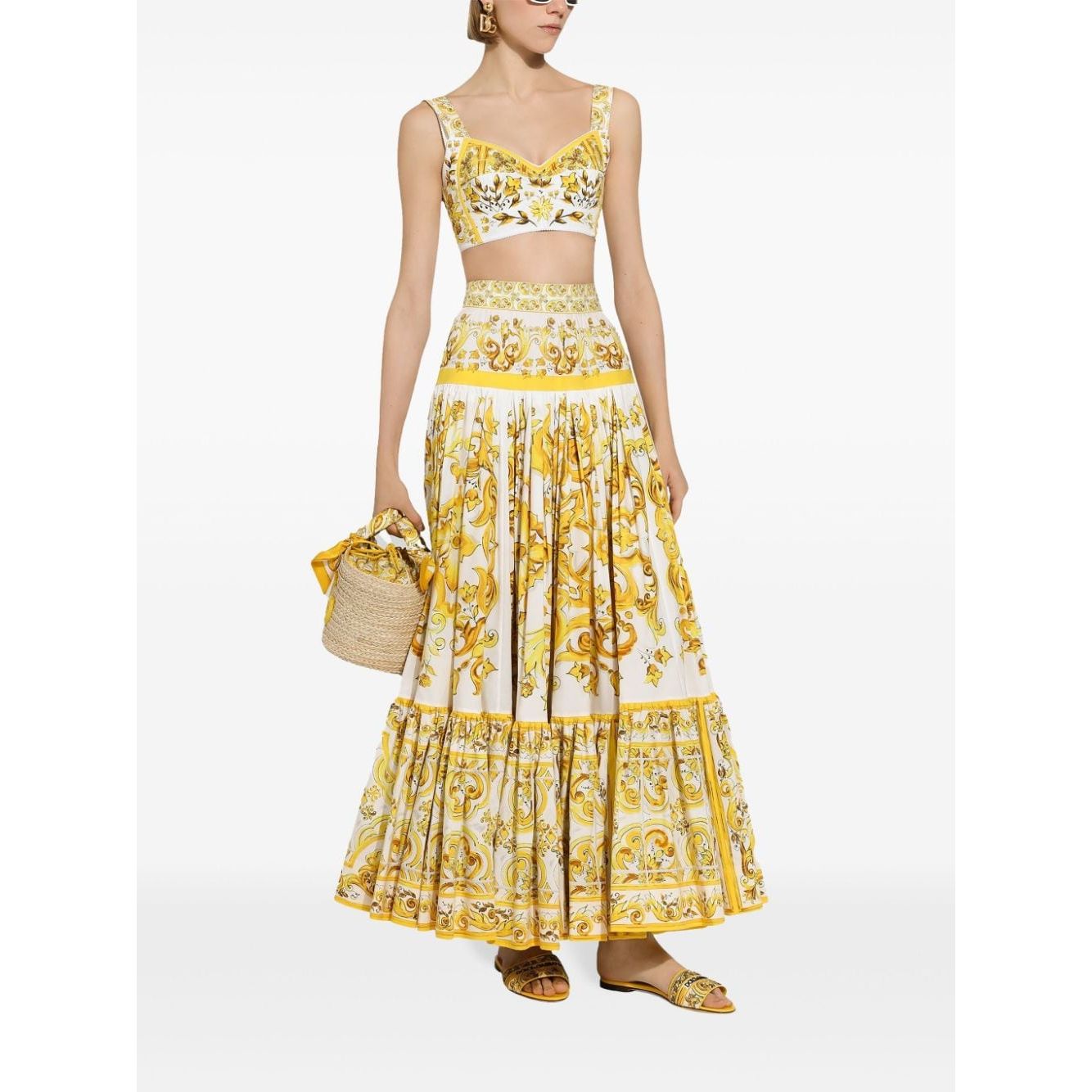 Dolce & Gabbana Skirts Yellow Skirts Dolce & Gabbana