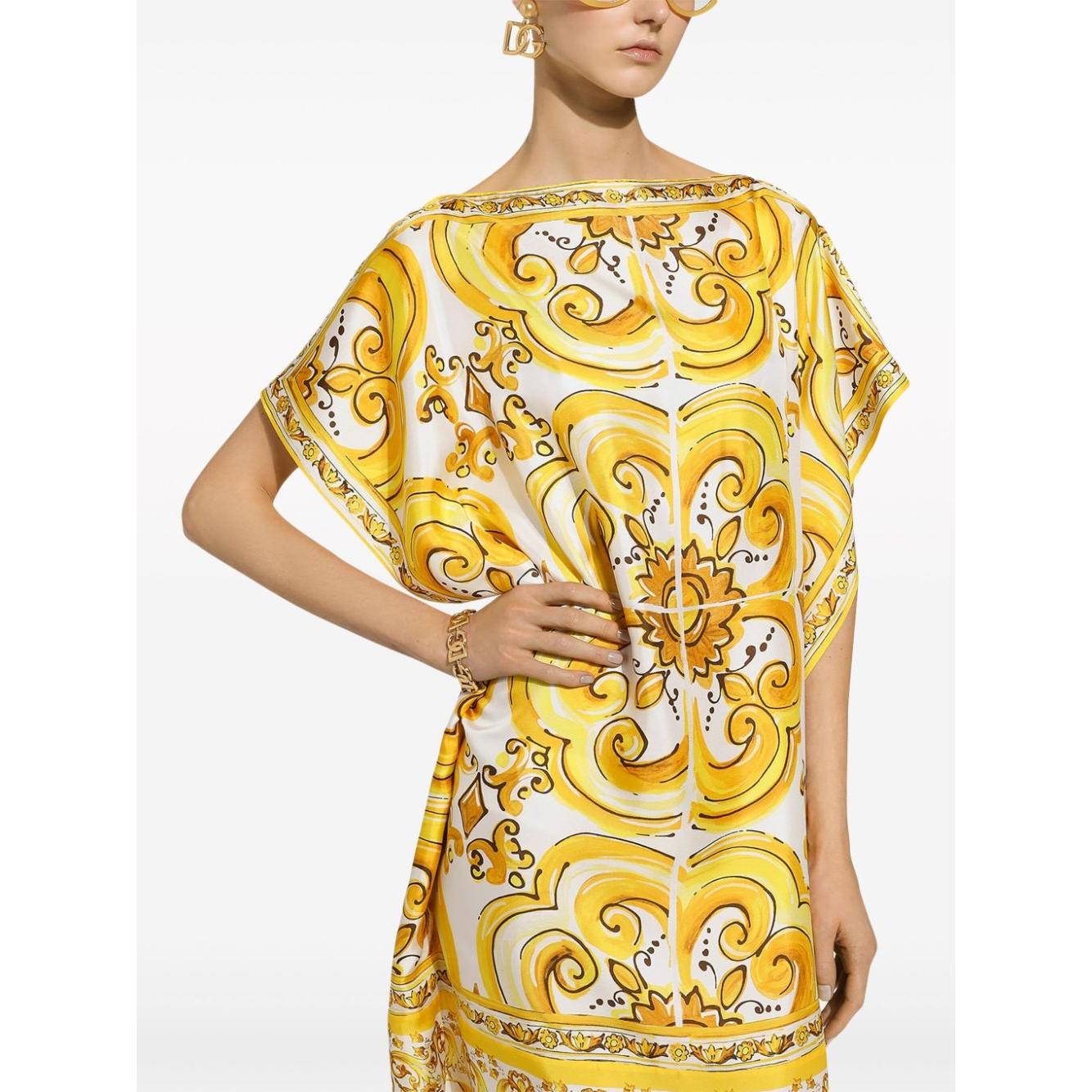 Dolce & Gabbana Dresses Yellow Dresses Dolce & Gabbana