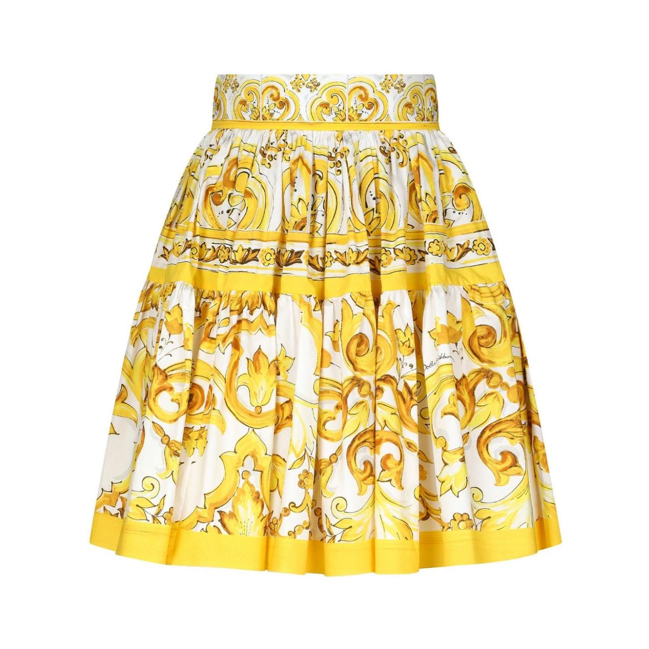 Dolce & Gabbana Skirts Yellow Skirts Dolce & Gabbana