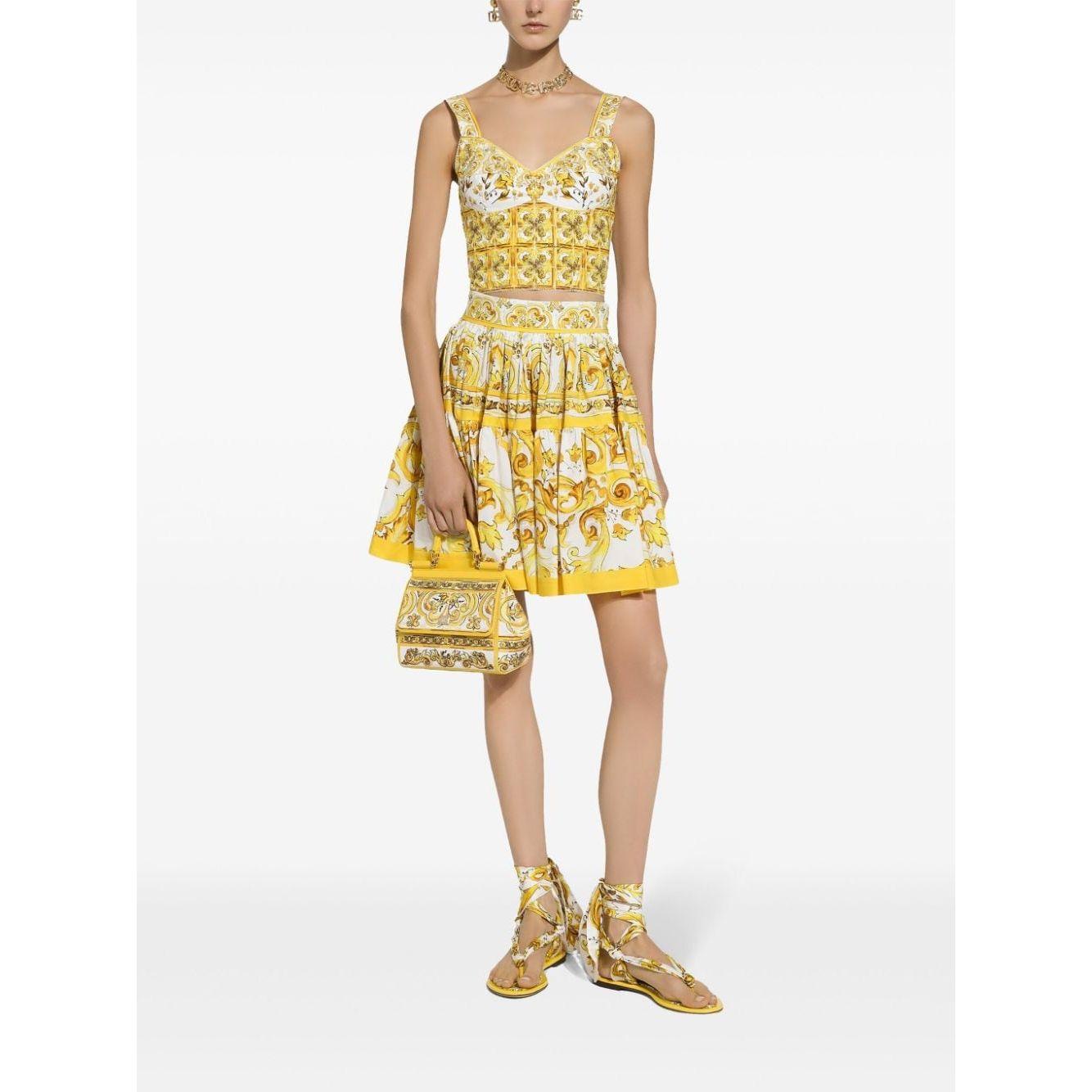 Dolce & Gabbana Skirts Yellow Skirts Dolce & Gabbana