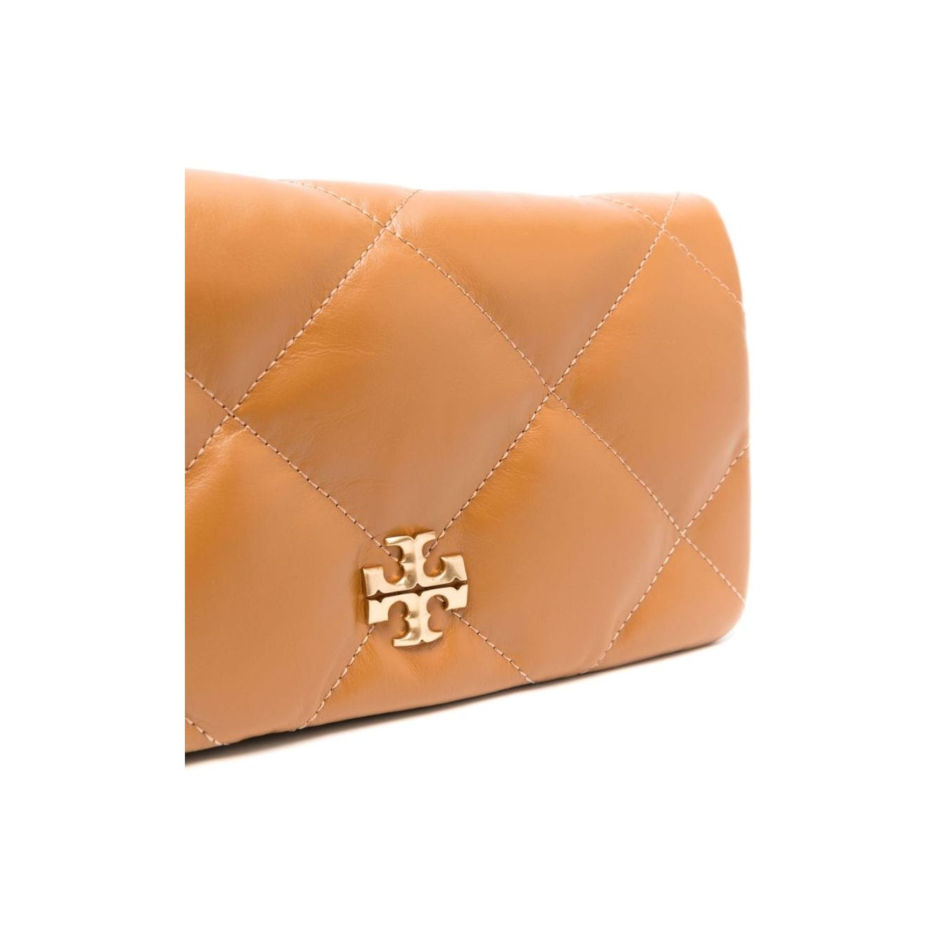 Tory Burch Bags.. Leather Brown Clutches Tory Burch