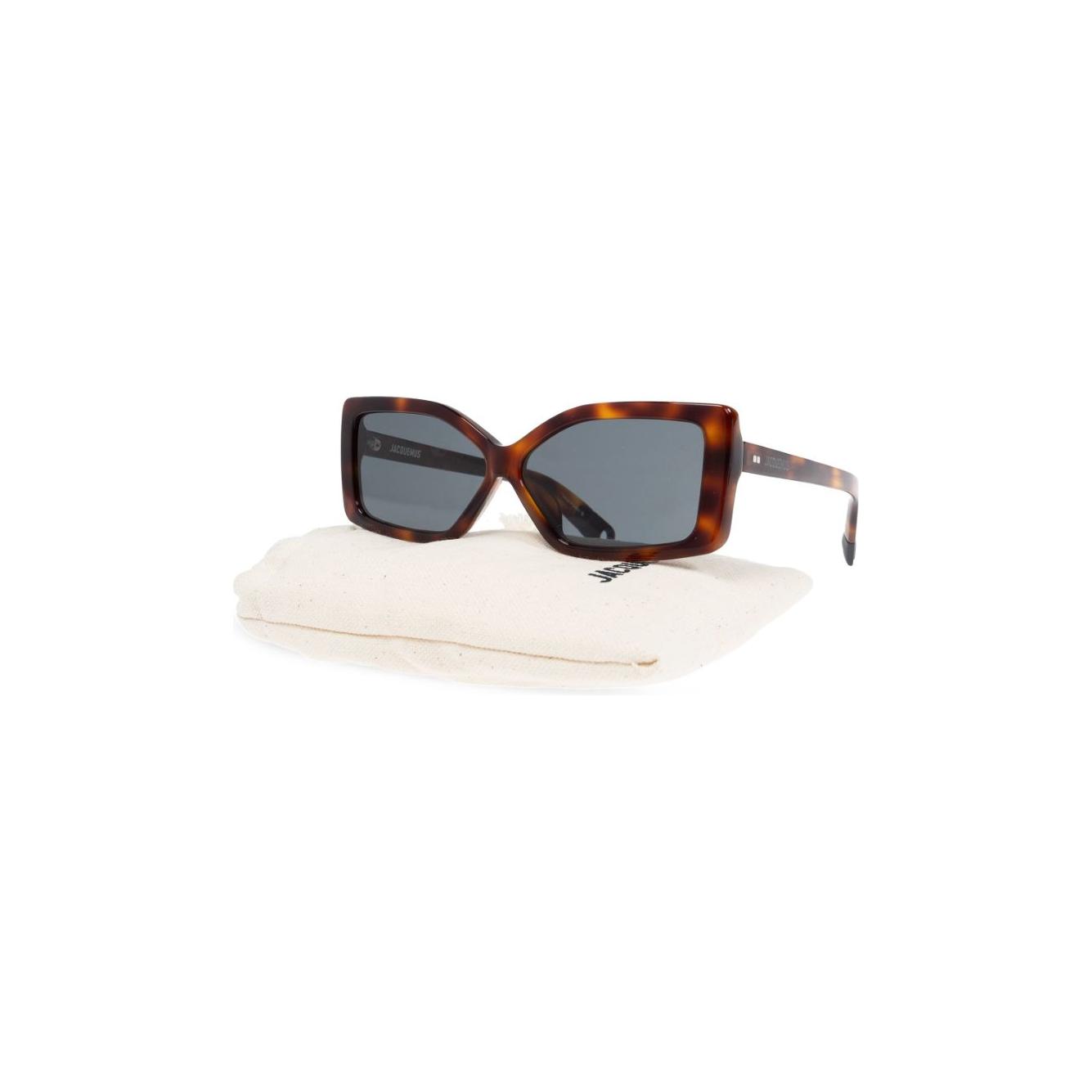 JACQUEMUS Sunglasses Brown