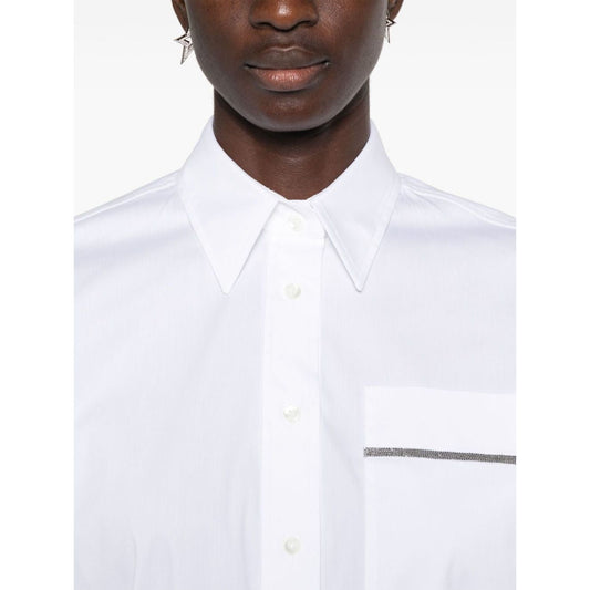 Brunello Cucinelli Shirts White Shirts Brunello Cucinelli