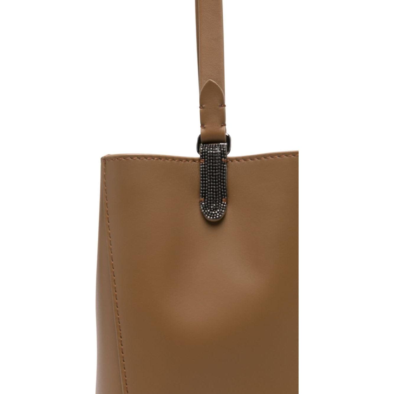 Brunello Cucinelli Bags.. Brown Shoulder Brunello Cucinelli