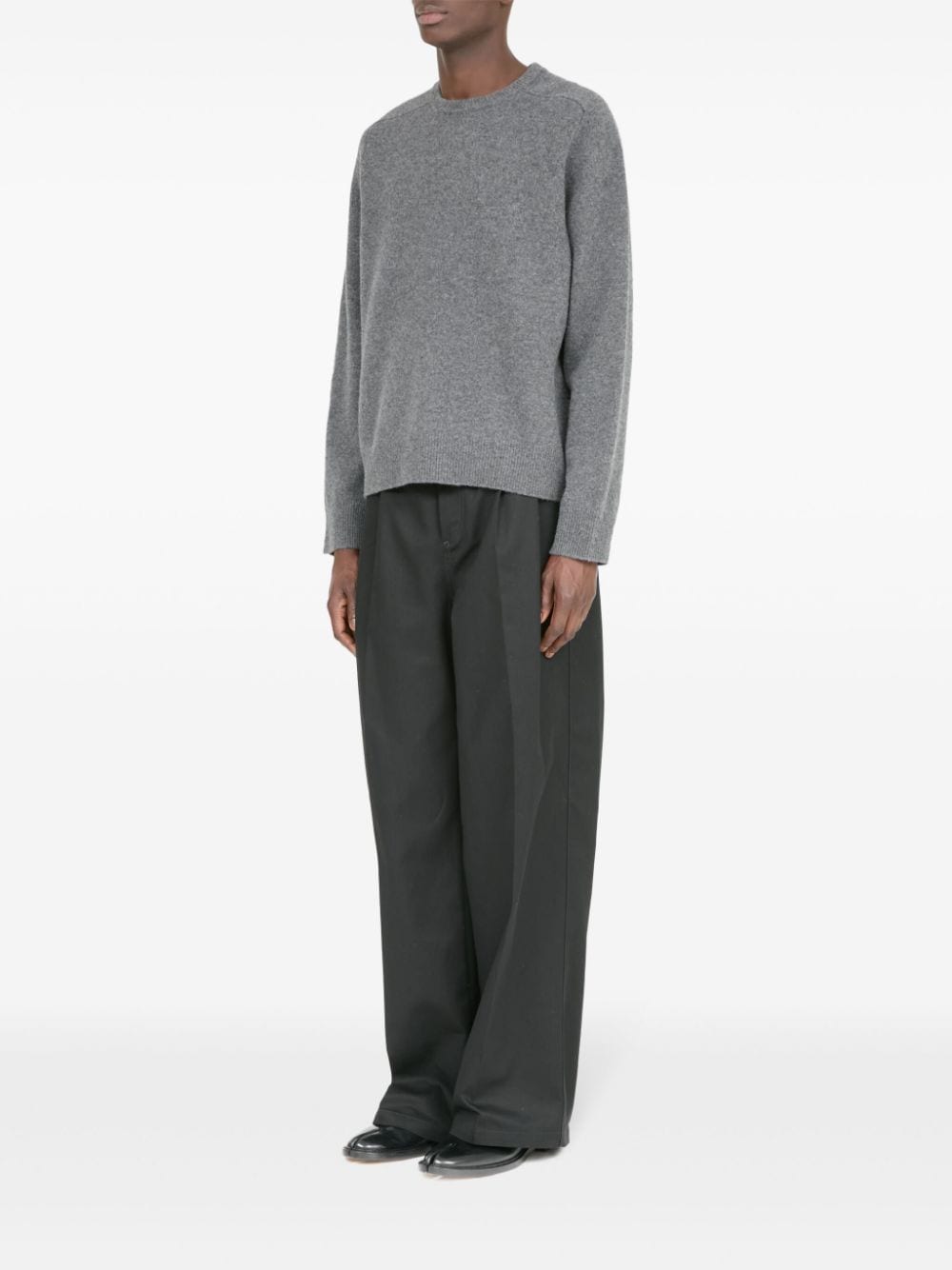 Maison Margiela Sweaters Grey Topwear Maison Margiela