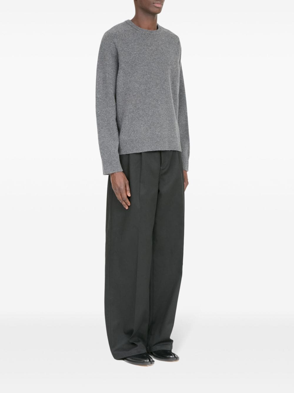 Maison Margiela Sweaters Grey Topwear Maison Margiela