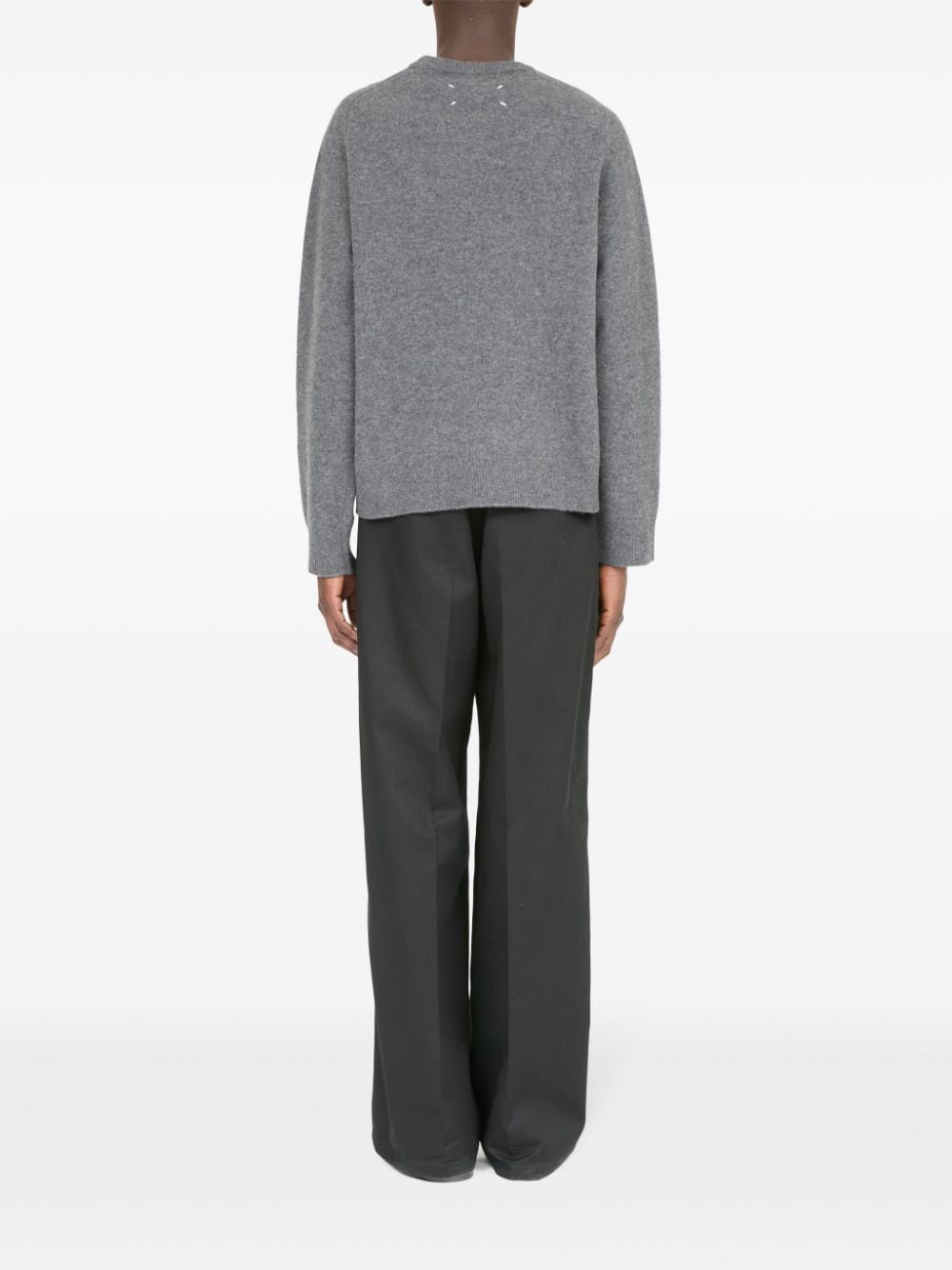 Maison Margiela Sweaters Grey Topwear Maison Margiela