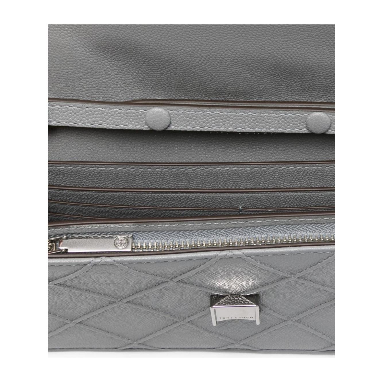 Tory Burch Bags.. Grey Clutches Tory Burch