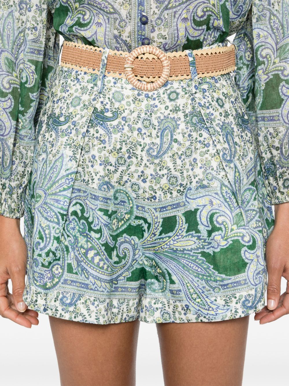 Zimmermann Shorts Green