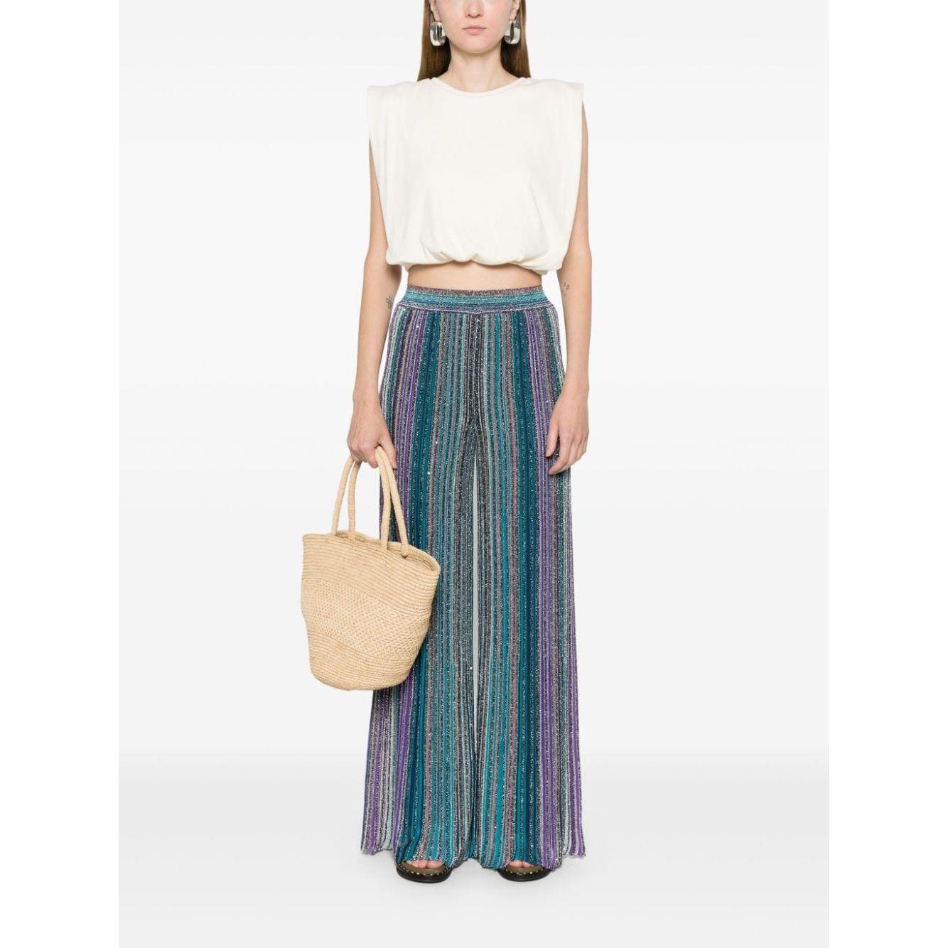 Missoni Trousers Clear Blue Trousers Missoni