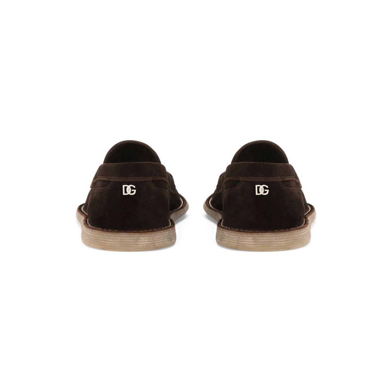 Dolce & Gabbana Flat shoes Brown Moccasins Dolce & Gabbana