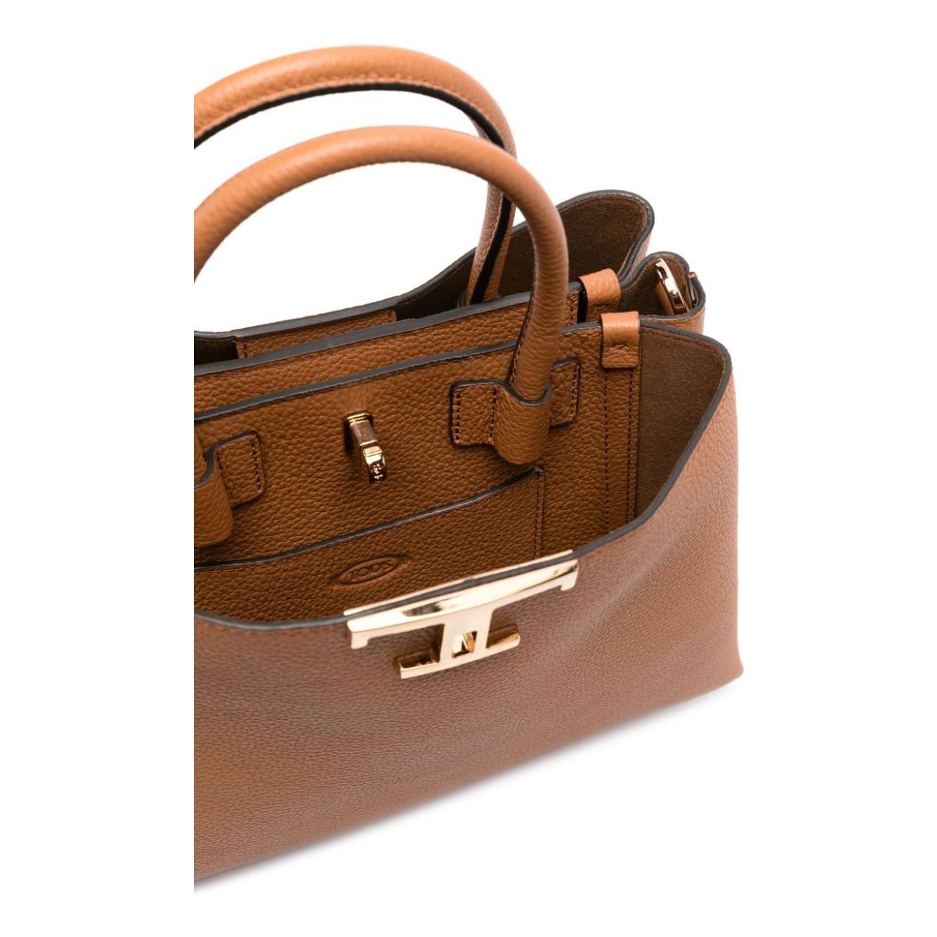 Tod's Bags.. Leather Brown Shopper Tod'S