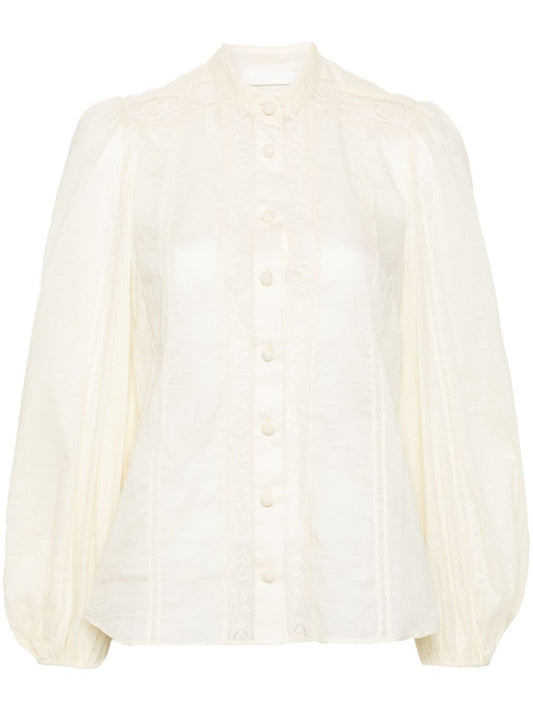 Zimmermann Shirts Beige Shirts Zimmermann