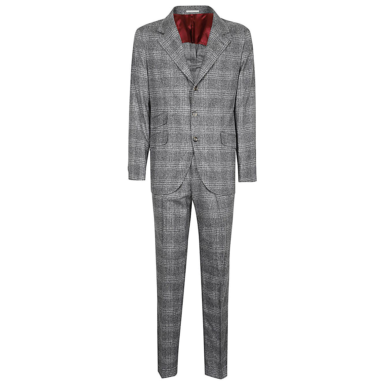 Brunello Cucinelli Suit Grey Suits Brunello Cucinelli