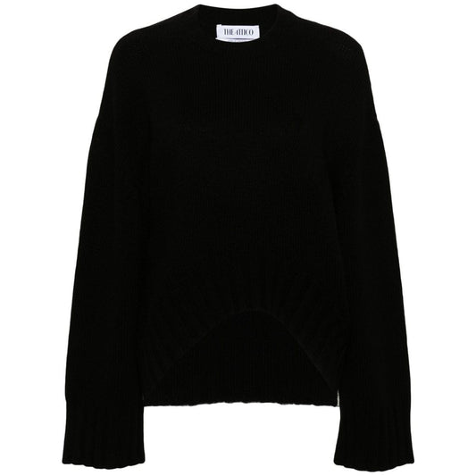 The Attico Sweaters Black Topwear The Attico