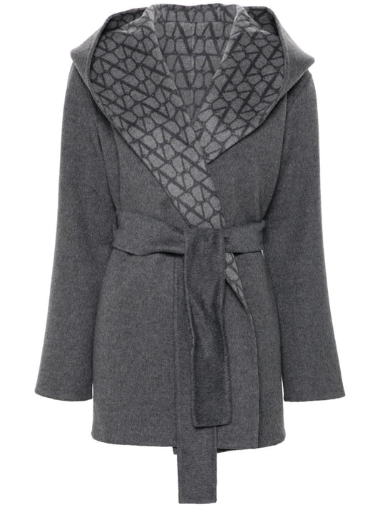 Valentino Valentino Coats Grey