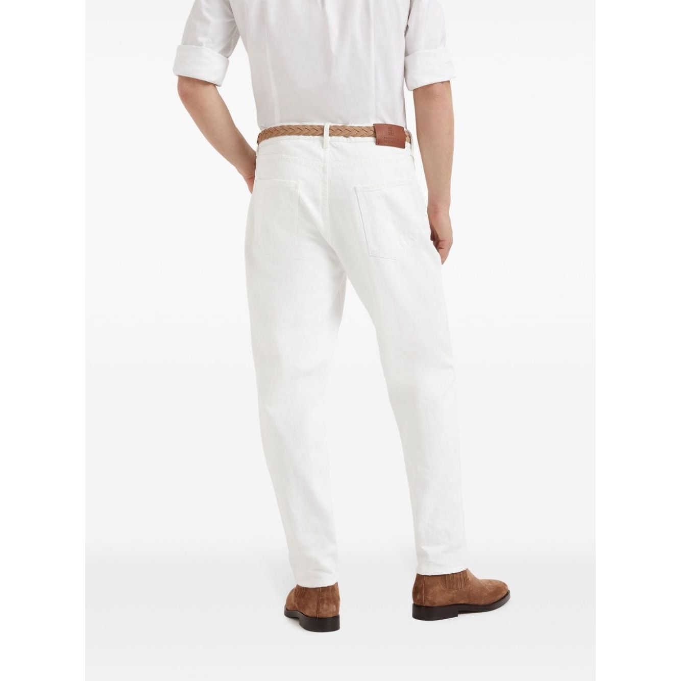 Brunello Cucinelli Jeans White Jeans Brunello Cucinelli