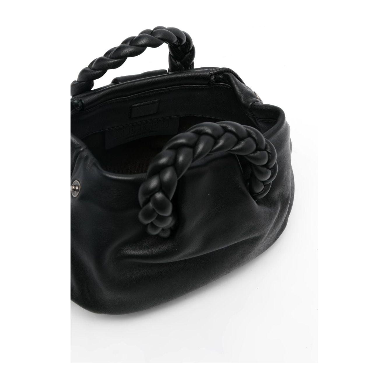 HEREU black calf leather Bag Handbag Hereu