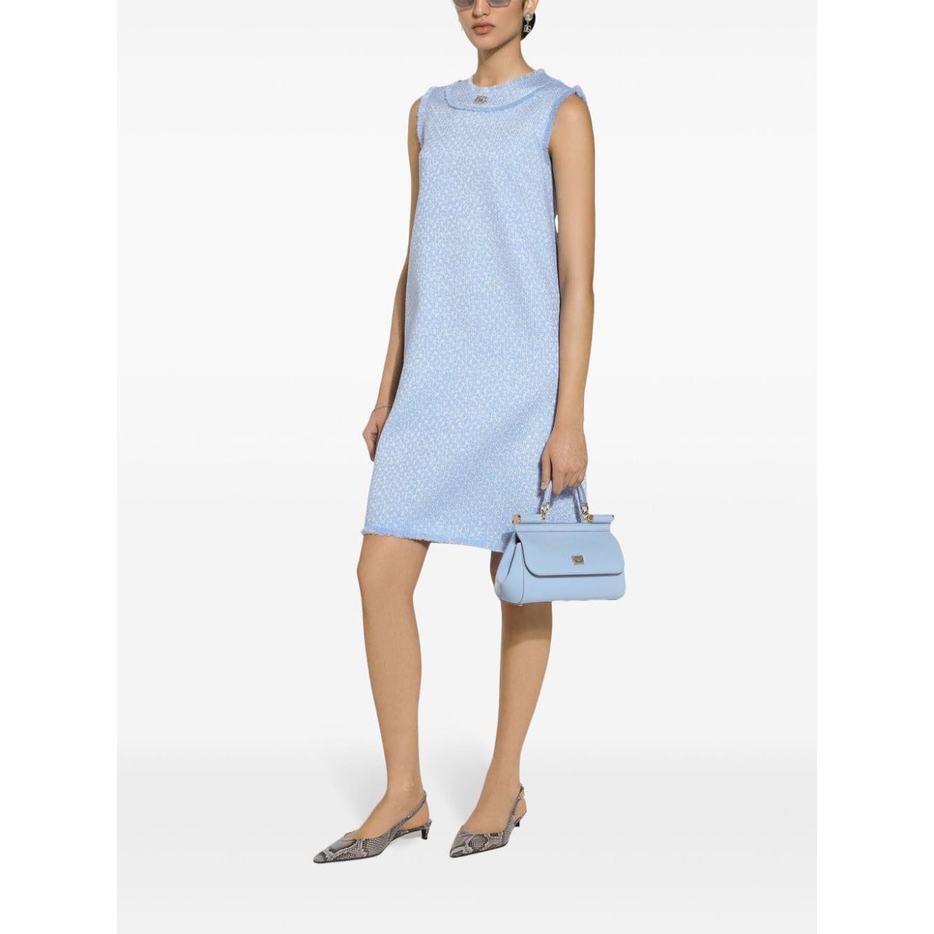 Dolce & Gabbana Dresses Clear Blue Dresses Dolce & Gabbana