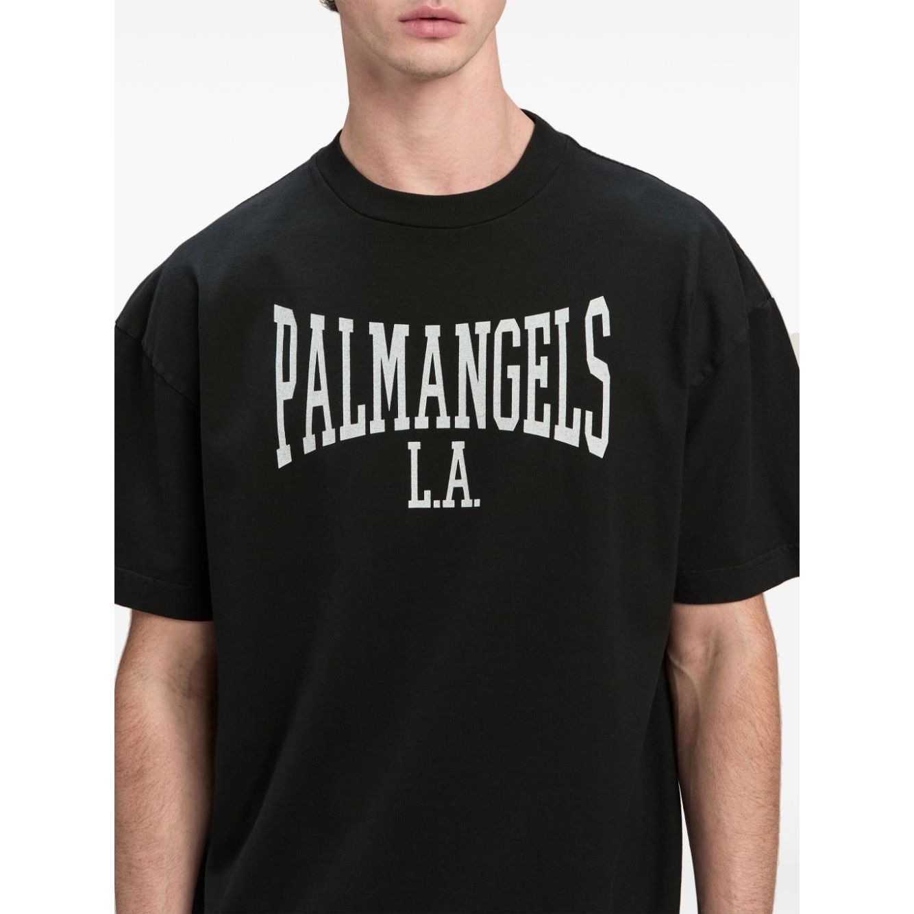 Palm Angels T-shirts and Polos Black