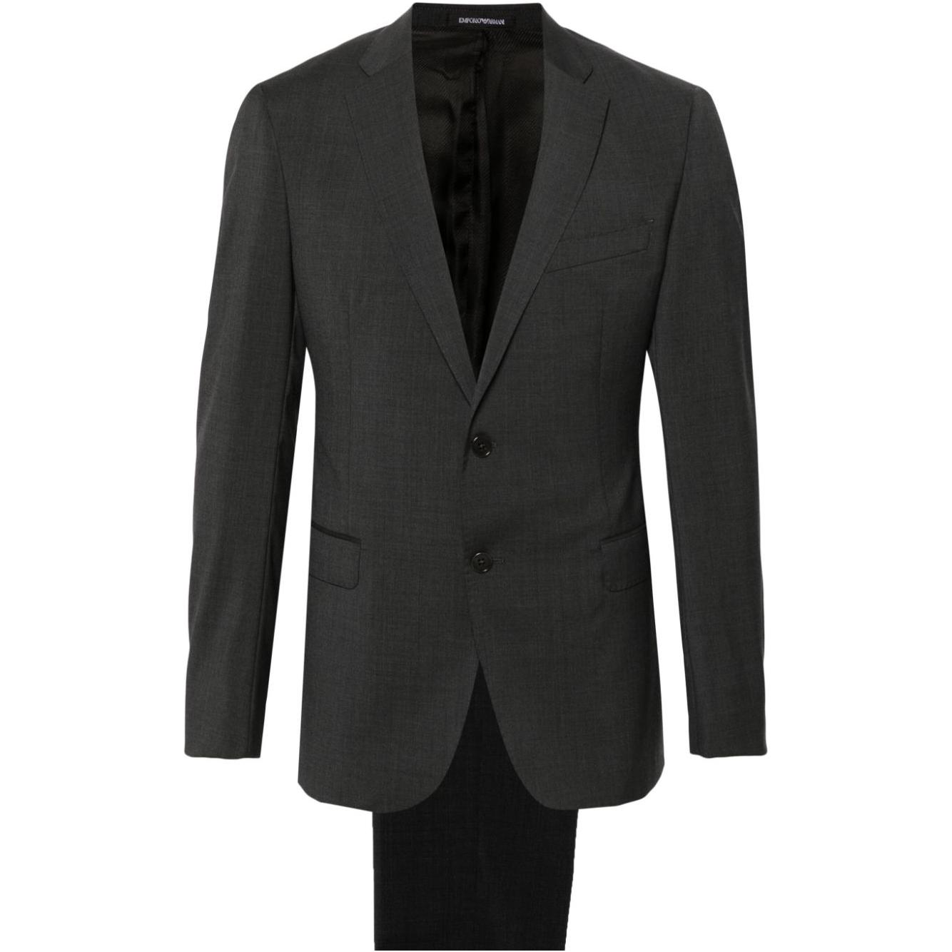 Emporio Armani Suit Grey Suits Emporio Armani