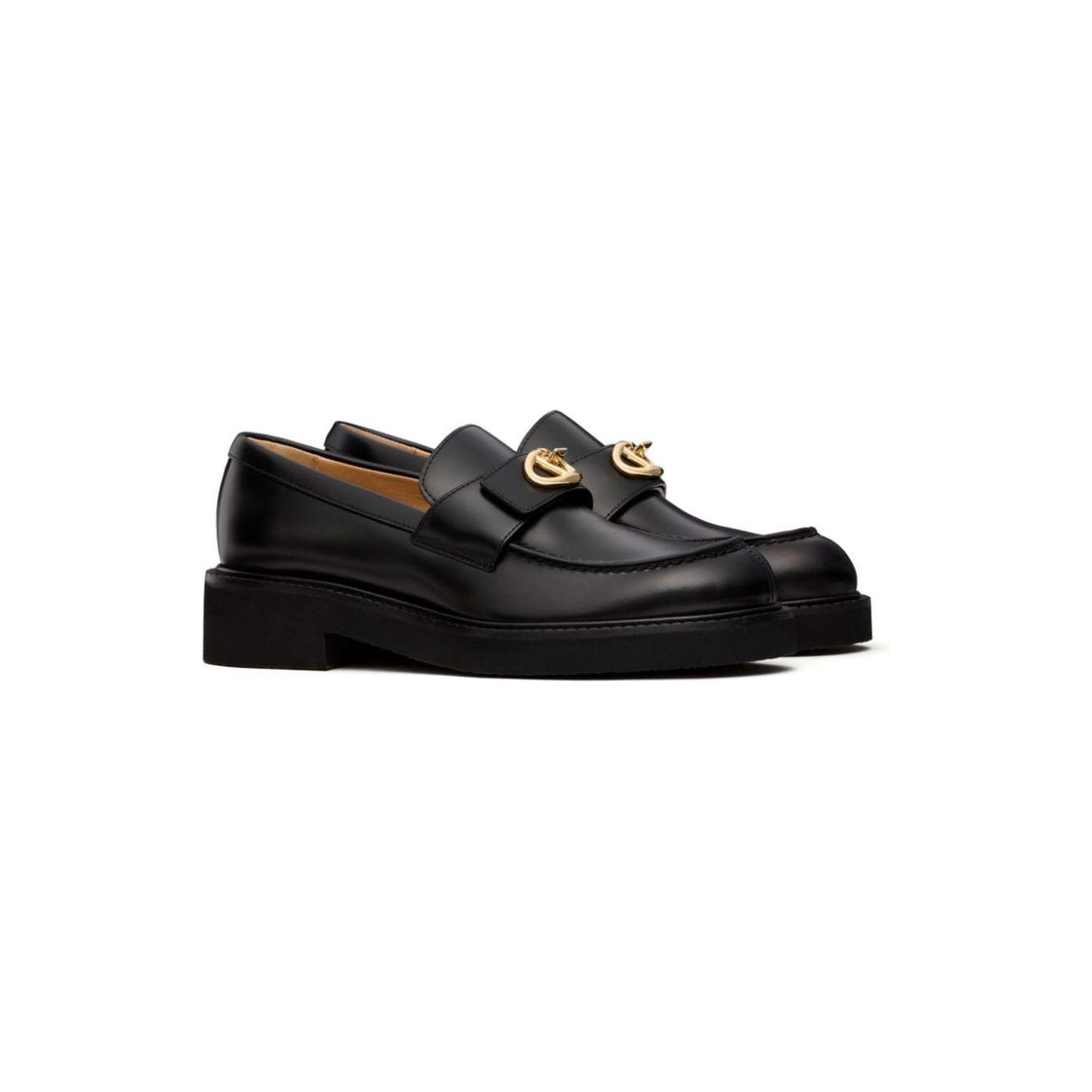 Valentino Garavani Flat shoes Black Moccasins Valentino Garavani