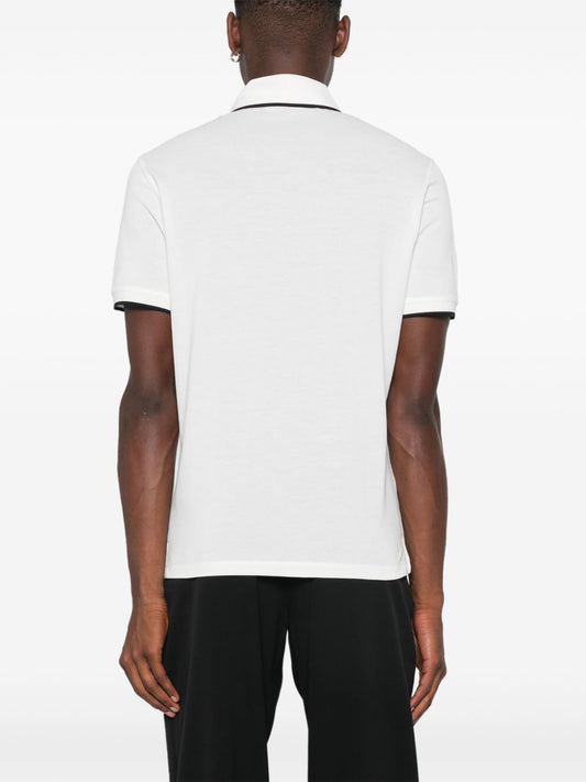 Emporio Armani T-shirts and Polos White Topwear Emporio Armani