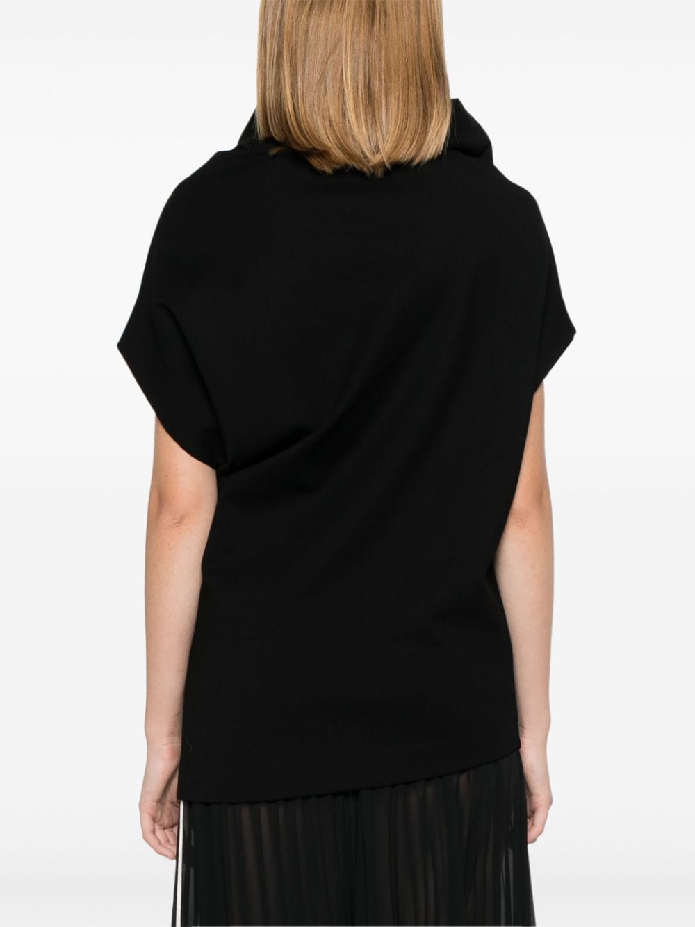 Fabiana Filippi Top Black Topwear Fabiana Filippi