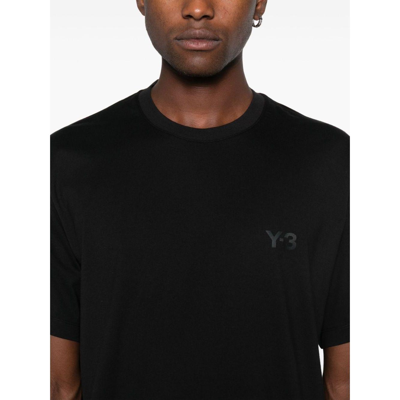 Y-3 T-shirts and Polos Black Topwear Y-3