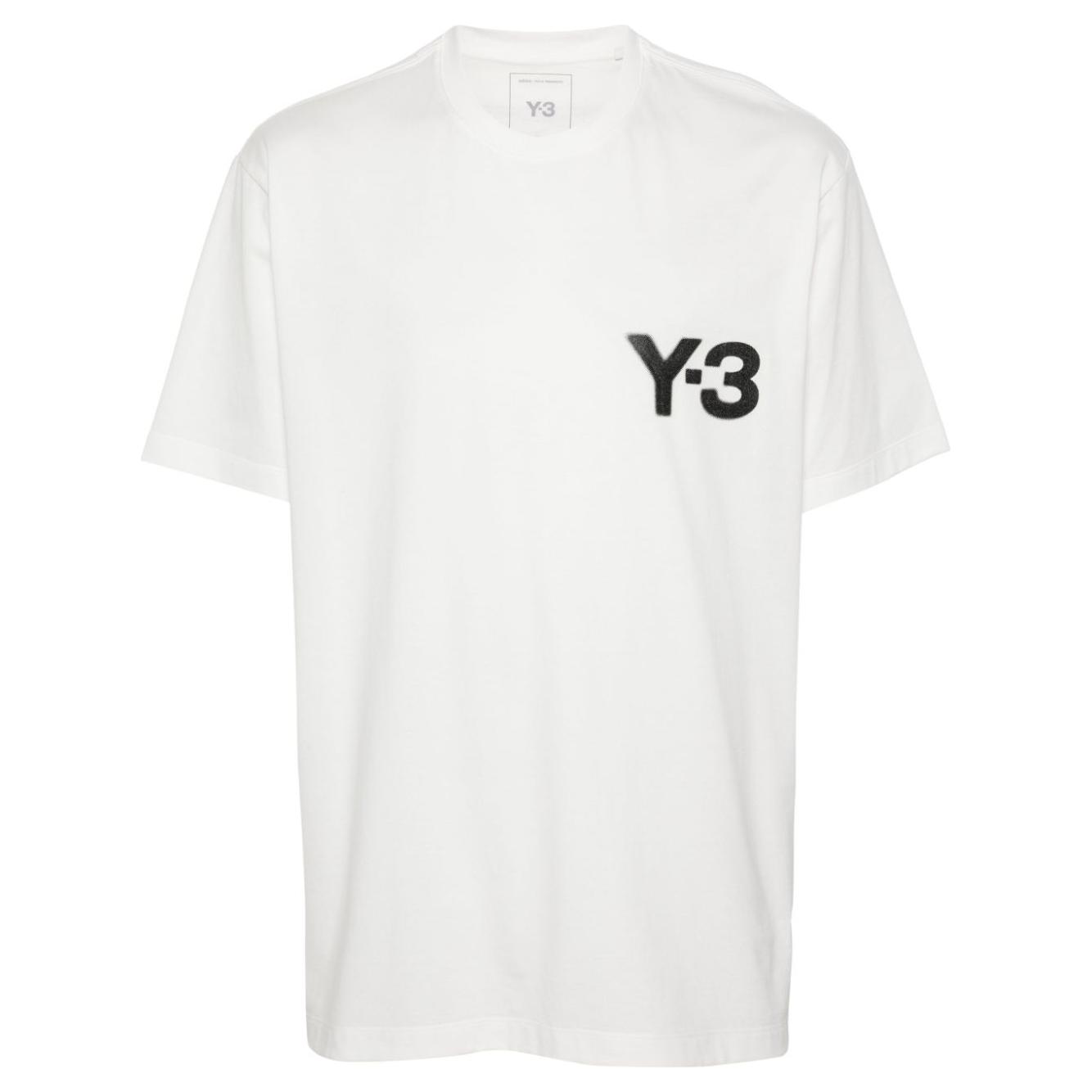 Y-3 T-shirts and Polos White Topwear Y-3