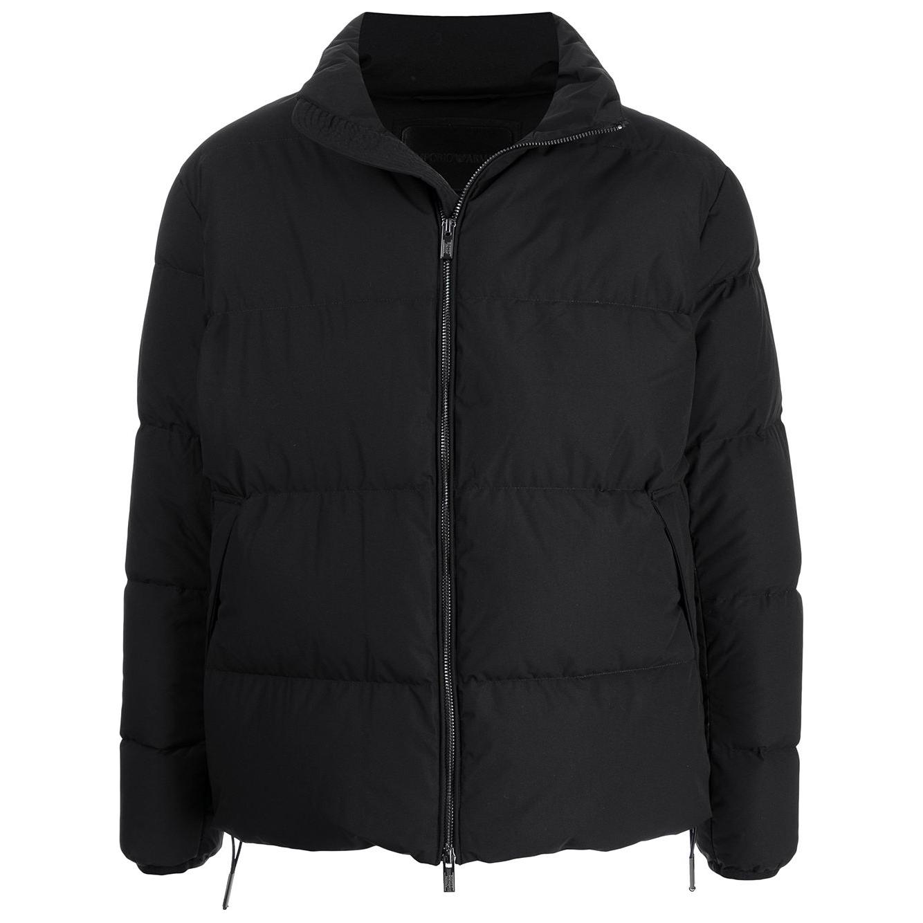 Emporio Armani Coats Black Jackets Emporio Armani