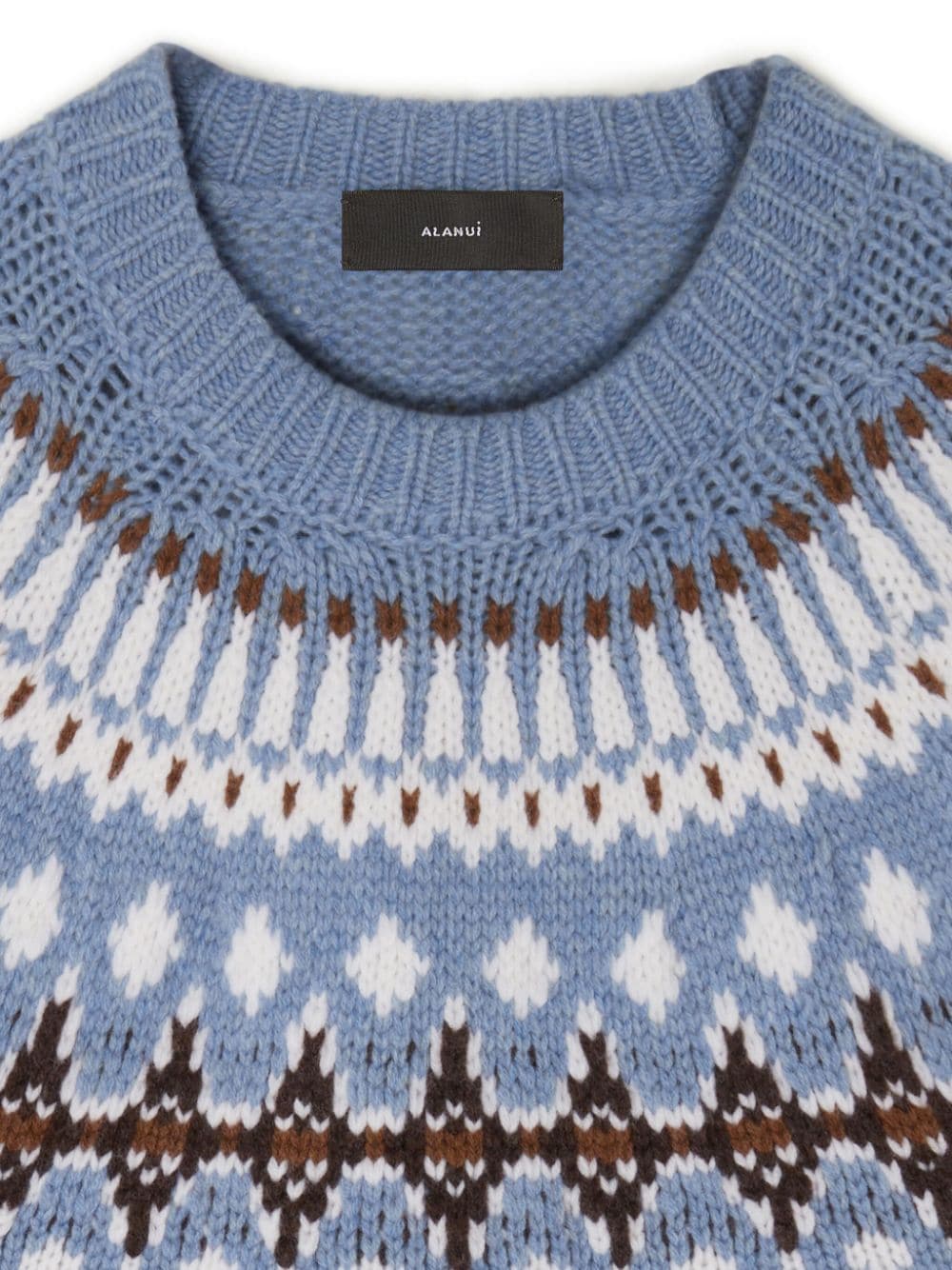 Alanui Sweaters Clear Blue