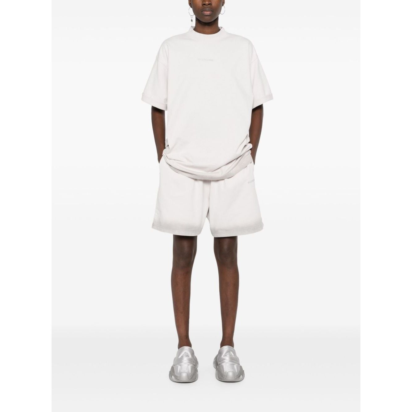 Balenciaga Shorts Grey Short trousers Balenciaga