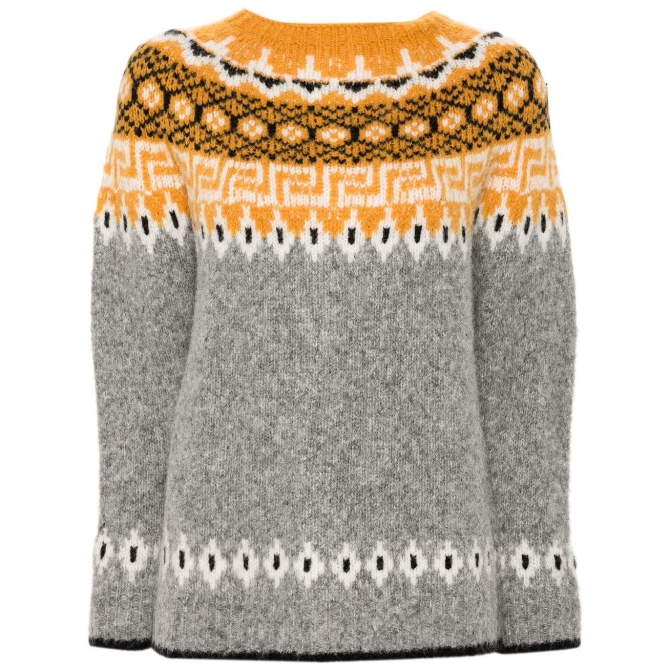 Semicouture Sweaters Grey Topwear Semicouture