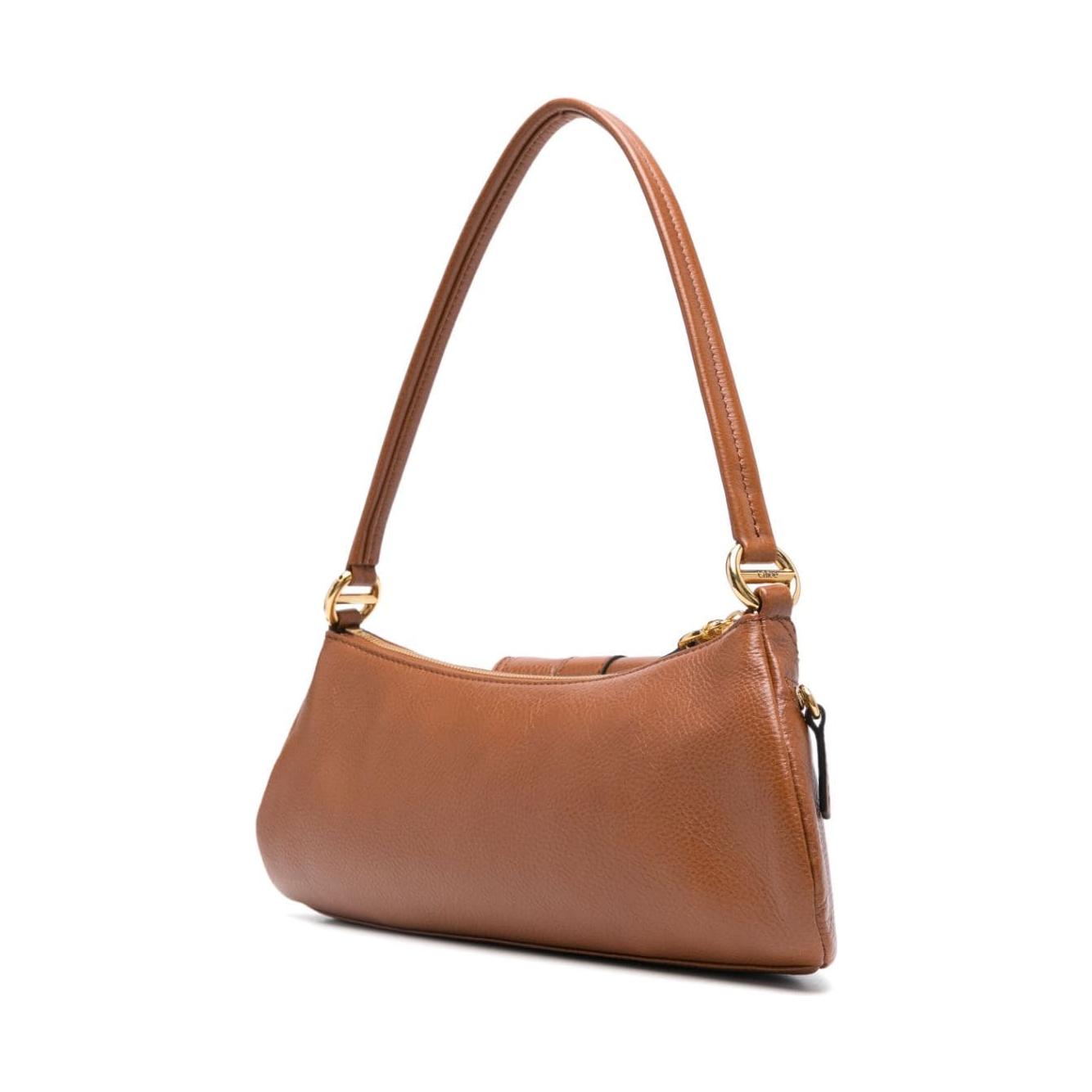 Chloè Bags.. Leather Brown Shoulder Chloè