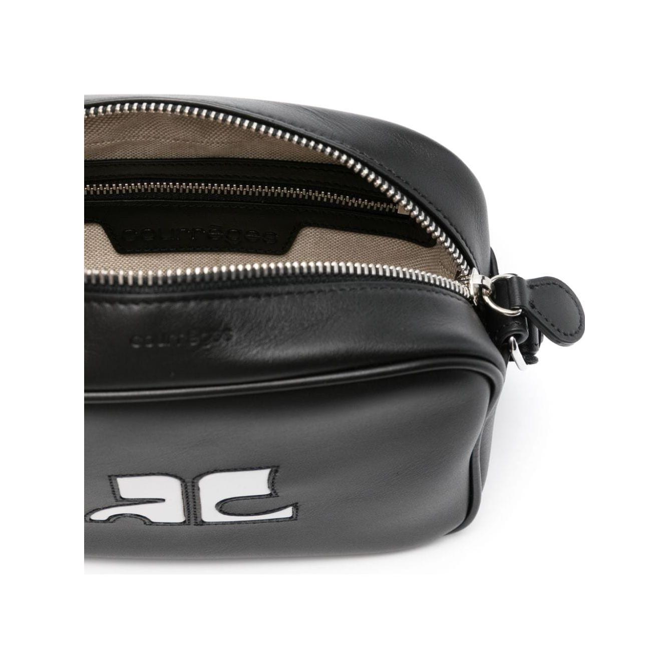 COURREGES RE-EDITION Bags.. Black Shoulder Courreges Re-Edition