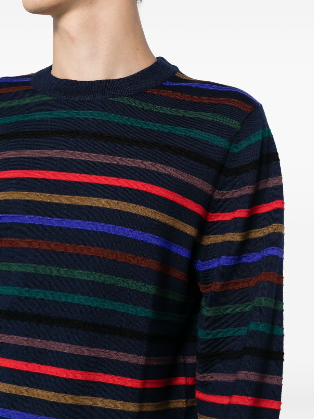 Paul Smith Sweaters Blue Topwear Paul Smith