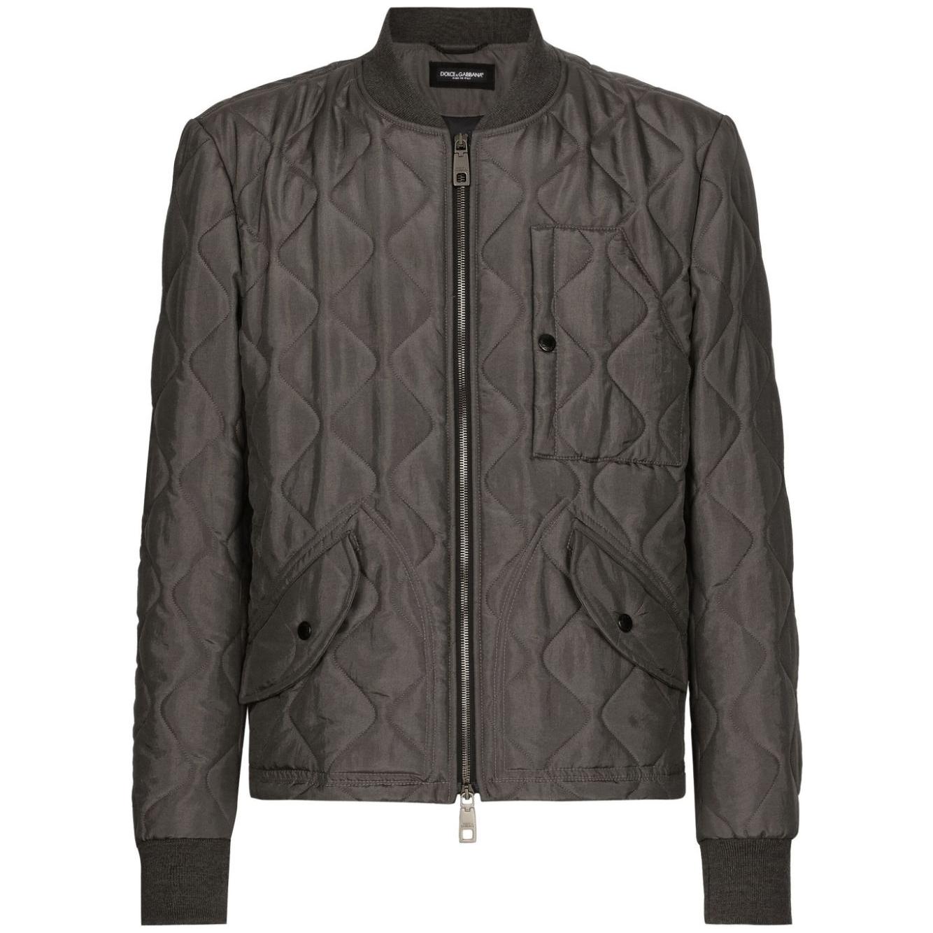 Dolce & Gabbana Coats Green Jackets Dolce & Gabbana