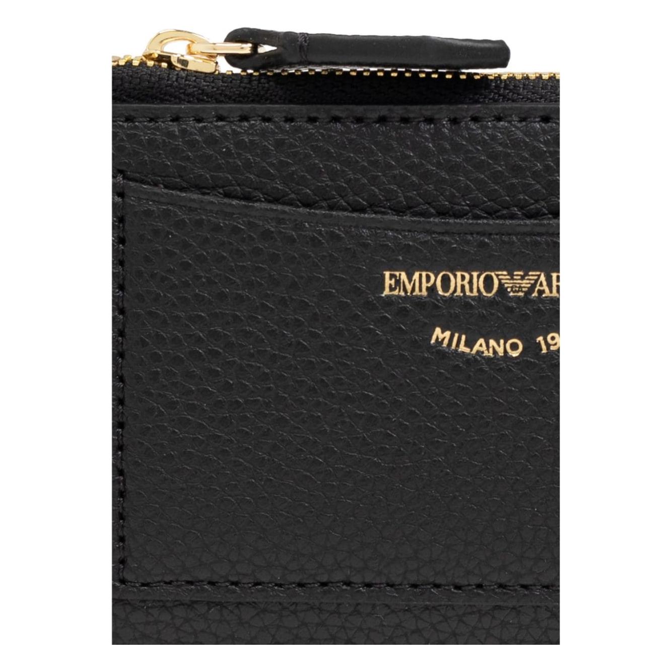 Emporio Armani Wallets Black Wallets Emporio Armani