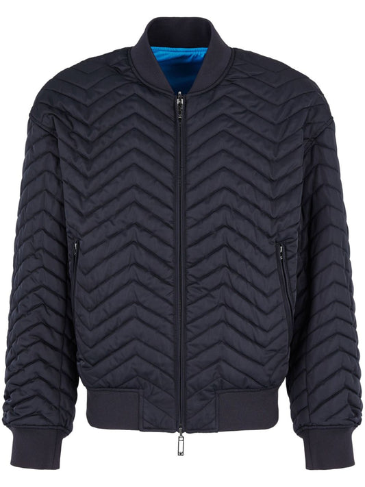 Emporio Armani Coats Blue Jackets Emporio Armani