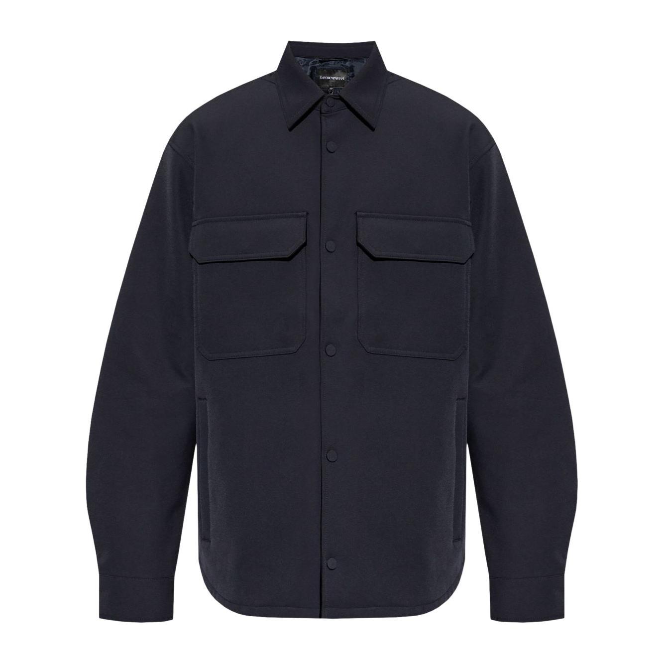 Emporio Armani Jackets Blue Jackets Emporio Armani