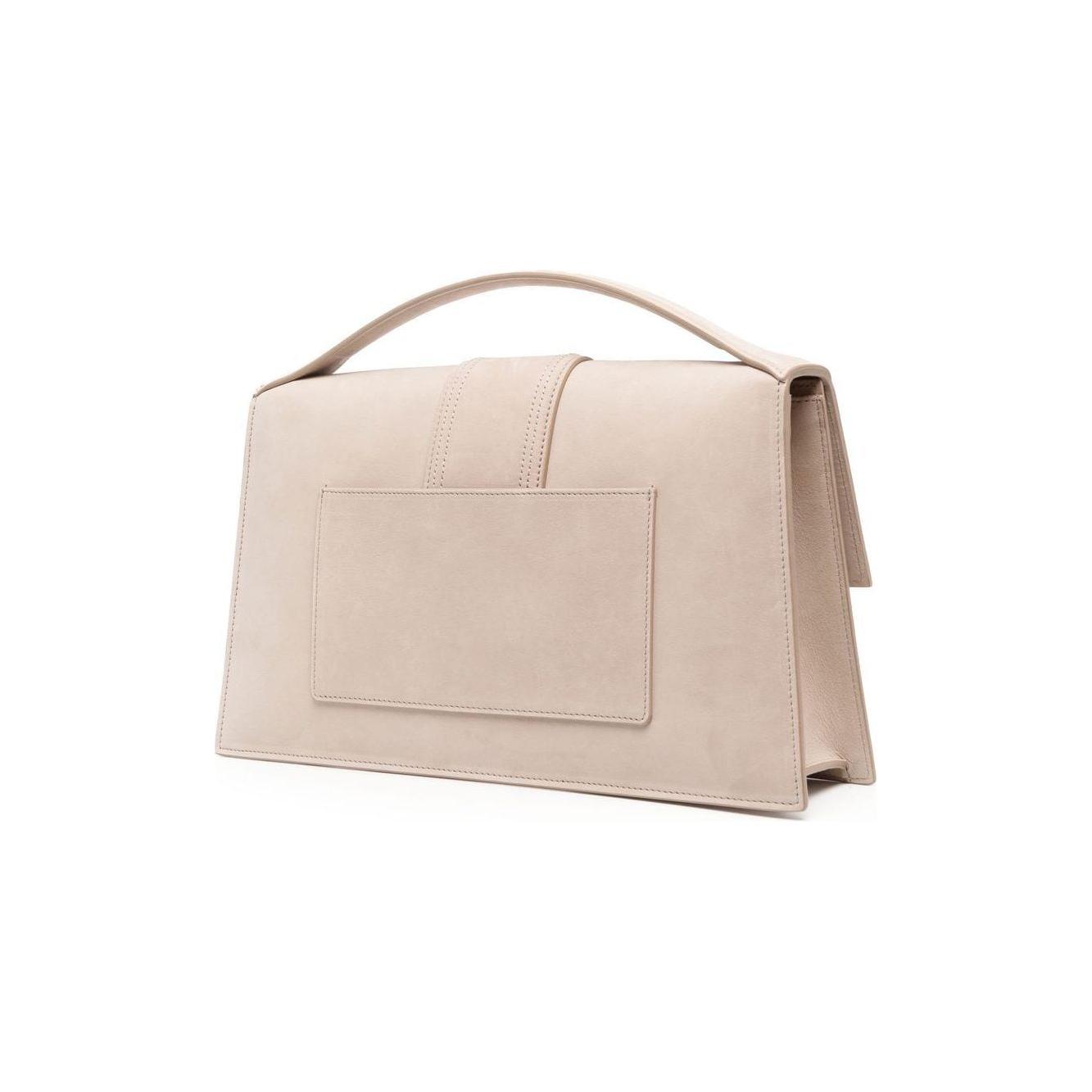 JACQUEMUS beige calf leather Bag Handbag JACQUEMUS