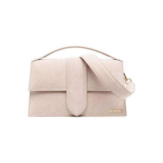 JACQUEMUS beige calf leather Bag Handbag JACQUEMUS