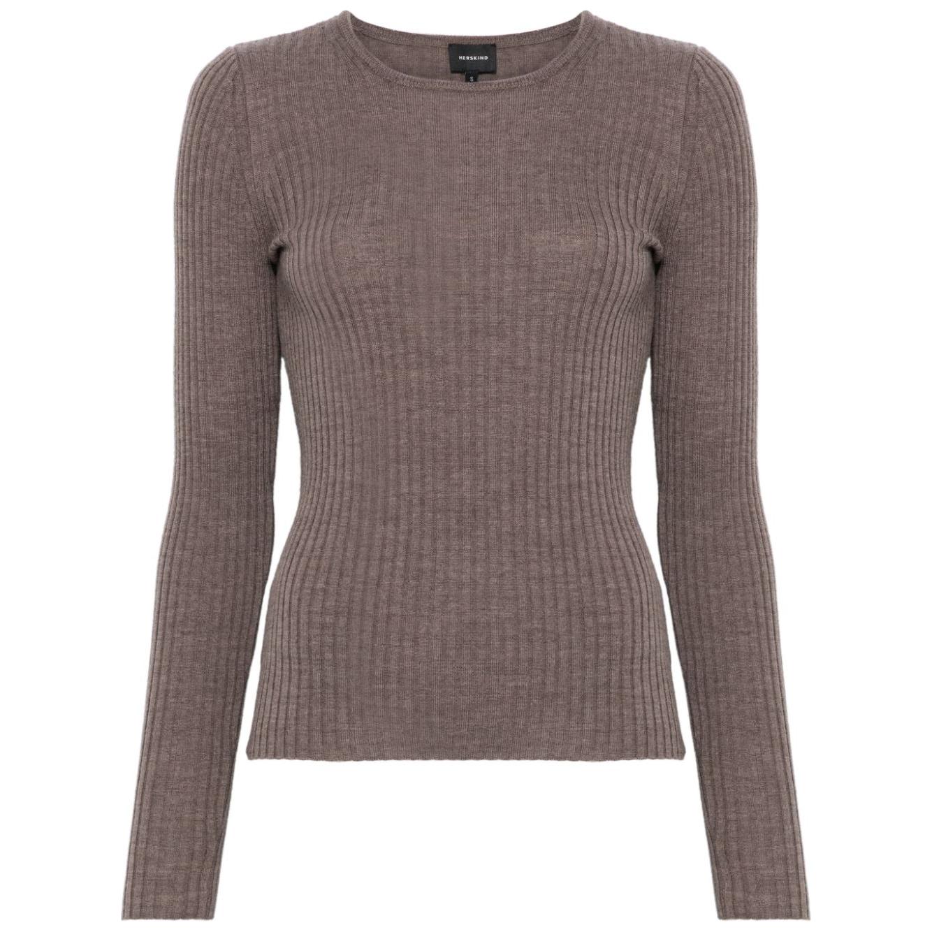 HERSKIND Sweaters Beige Topwear HERSKIND