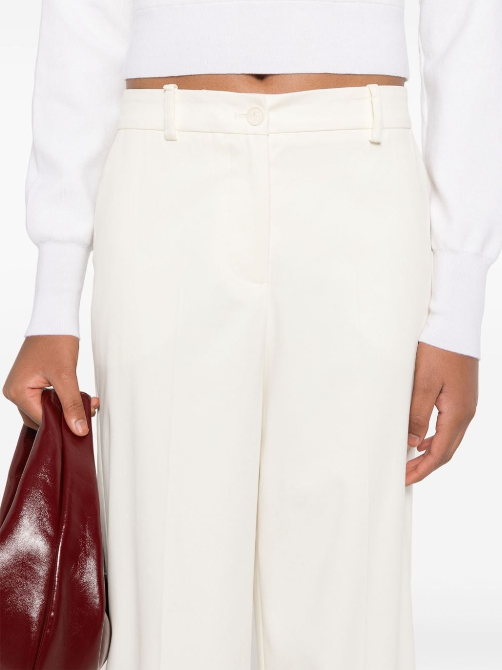 Parosh Trousers White