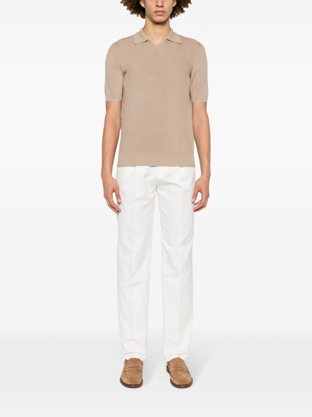 Brunello Cucinelli Trousers White Trousers Brunello Cucinelli