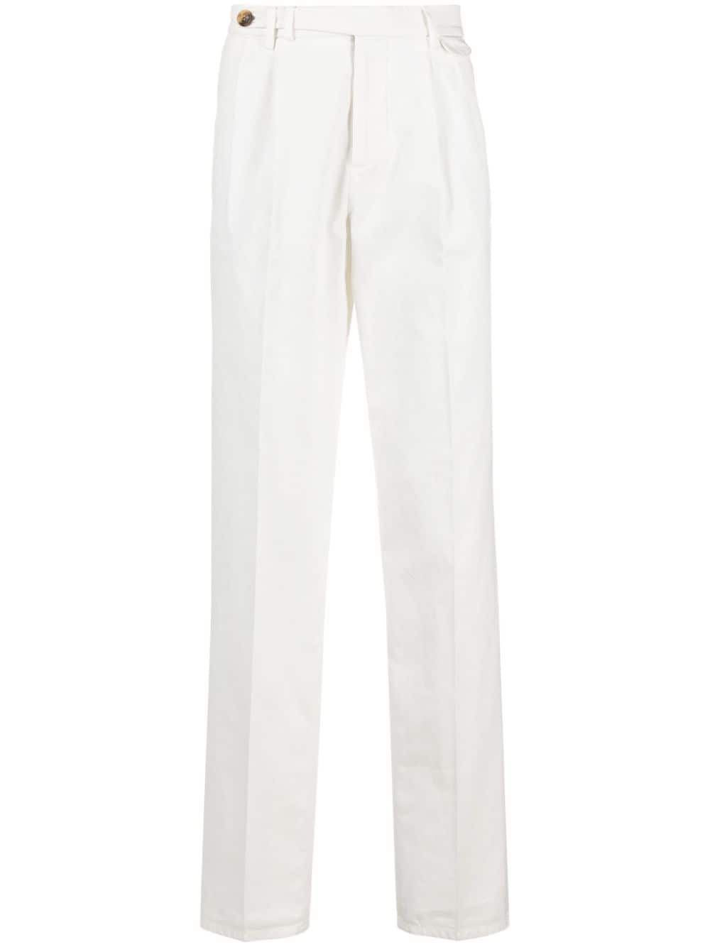 Brunello Cucinelli Trousers White Trousers Brunello Cucinelli