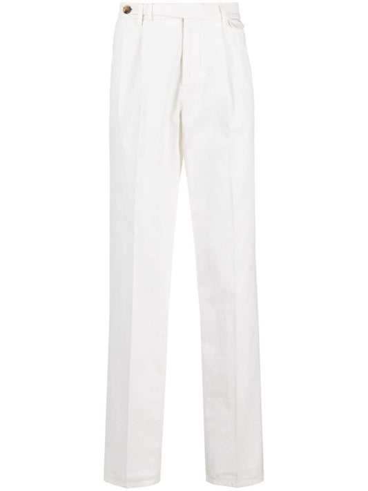 Brunello Cucinelli Trousers White Trousers Brunello Cucinelli